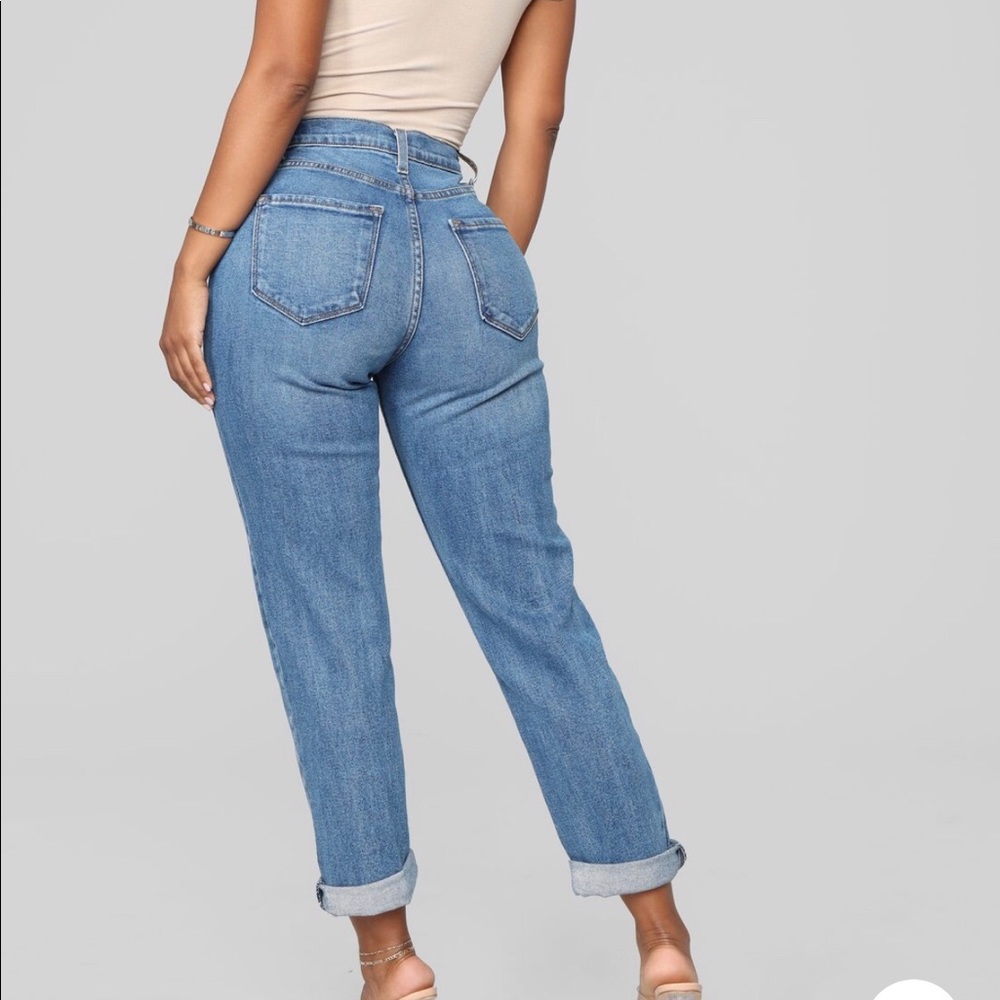 Fashion Nova high waist mom jeans NWT